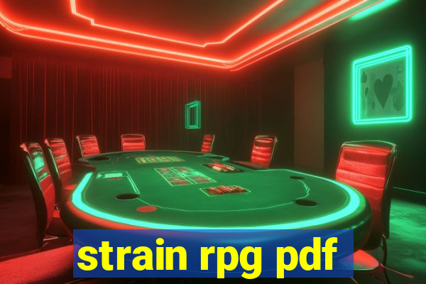 strain rpg pdf