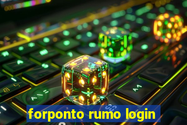 forponto rumo login