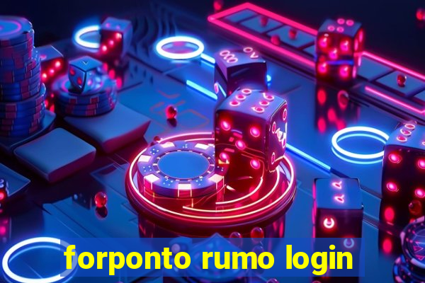 forponto rumo login