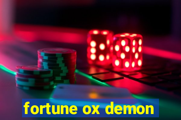 fortune ox demon