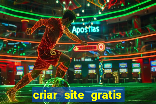 criar site gratis de jogos