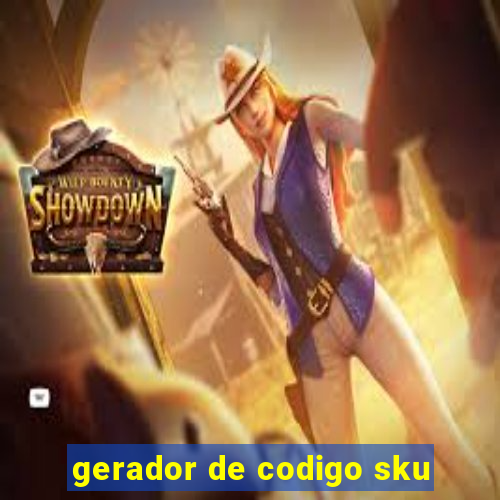 gerador de codigo sku