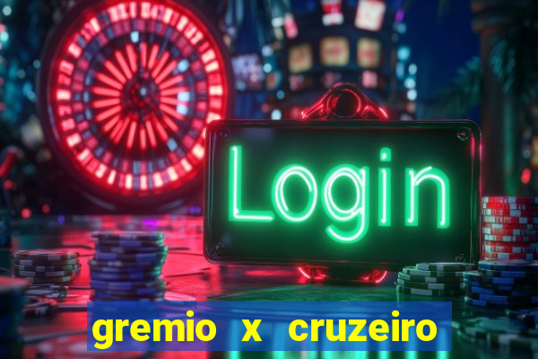 gremio x cruzeiro ao vivo hd