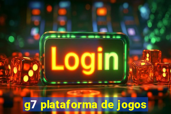 g7 plataforma de jogos