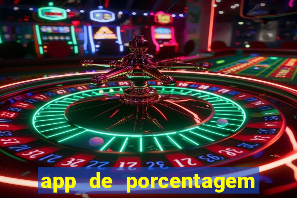 app de porcentagem de jogos slots