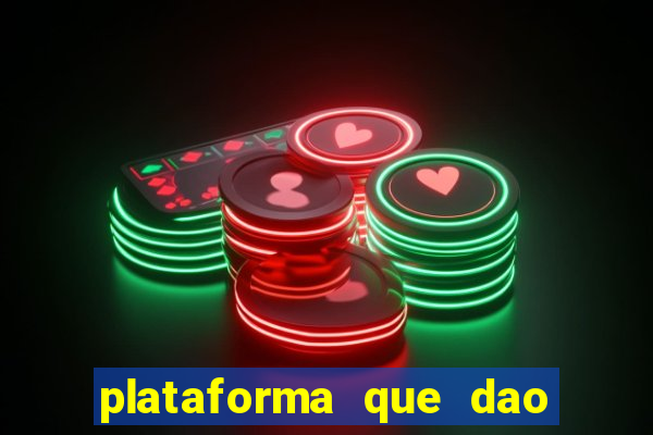 plataforma que dao bonus de cadastro