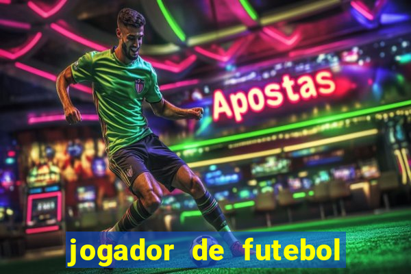 jogador de futebol de pau duro