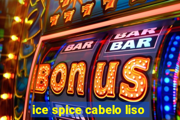 ice spice cabelo liso