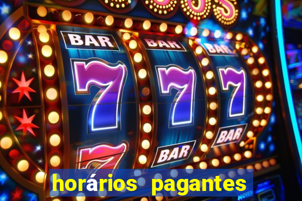 horários pagantes fortune tiger madrugada