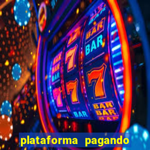 plataforma pagando no cadastro