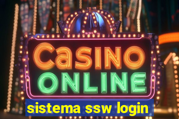 sistema ssw login