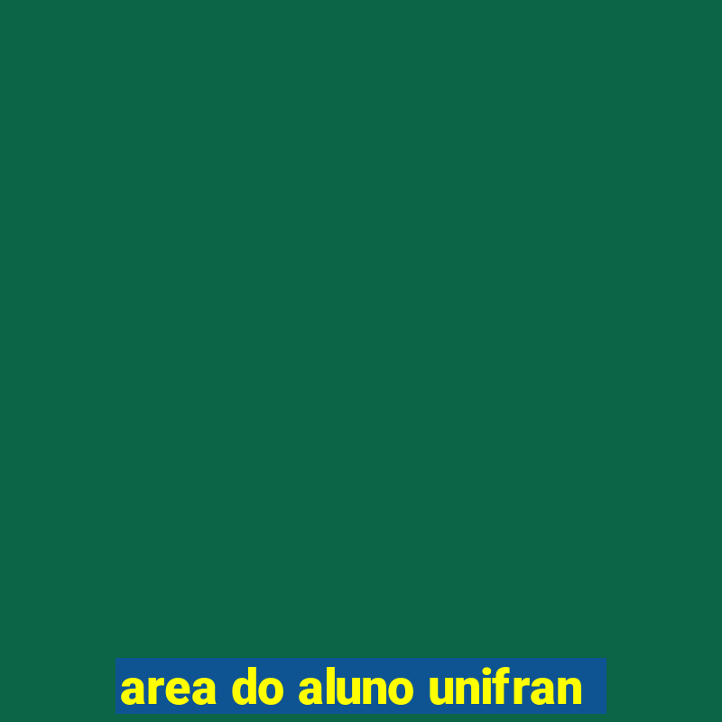 area do aluno unifran