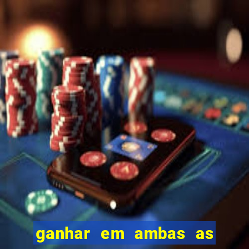 ganhar em ambas as partes do jogo