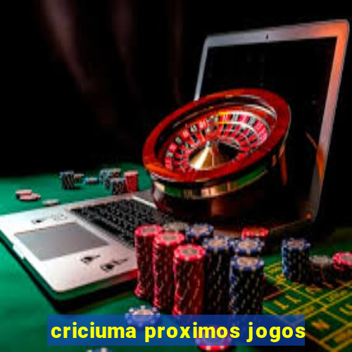 criciuma proximos jogos