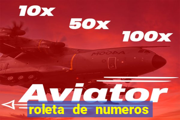 roleta de numeros 1 a 100