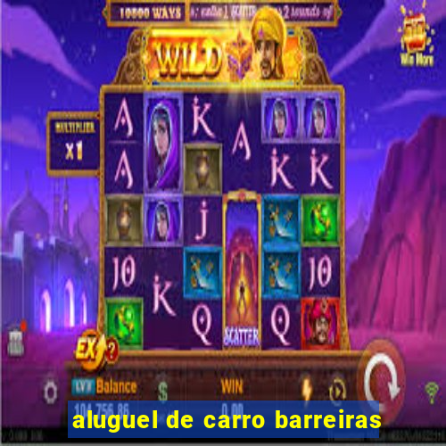 aluguel de carro barreiras