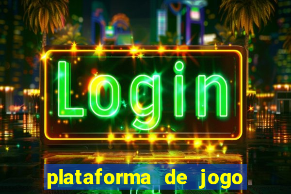 plataforma de jogo nova pagando