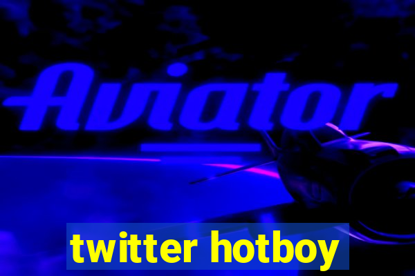 twitter hotboy