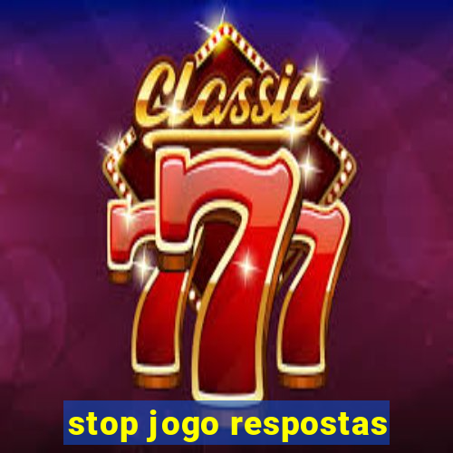 stop jogo respostas