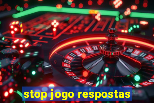 stop jogo respostas