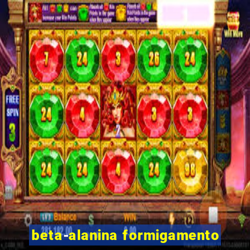 beta-alanina formigamento