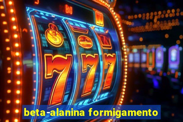 beta-alanina formigamento