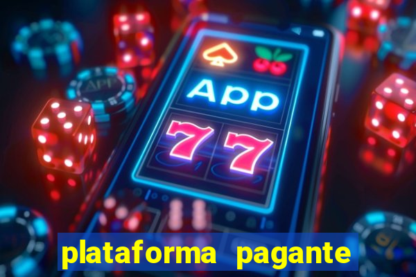 plataforma pagante fortune tiger