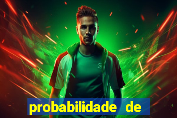 probabilidade de jogos de futebol de hoje