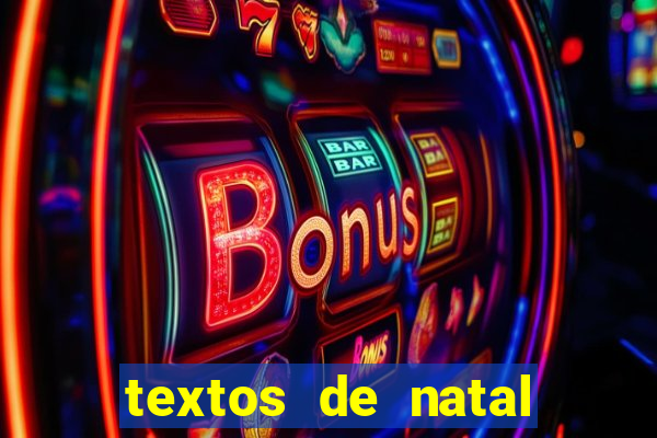 textos de natal para leitura