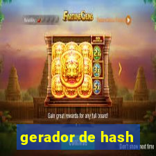 gerador de hash