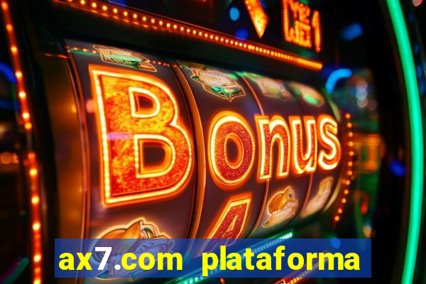 ax7.com plataforma de jogos