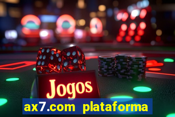 ax7.com plataforma de jogos