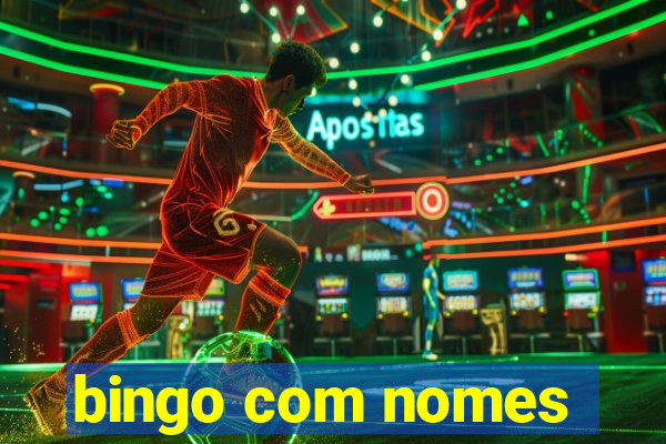 bingo com nomes