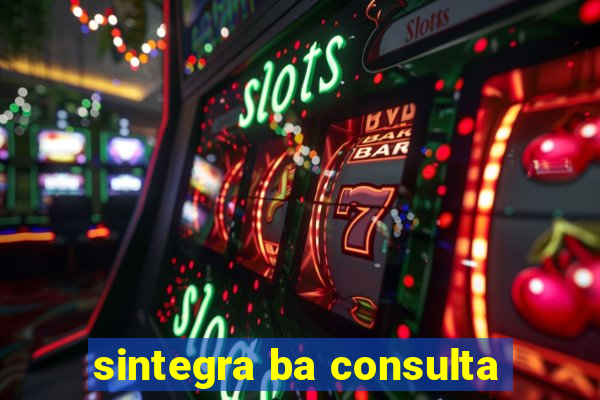 sintegra ba consulta