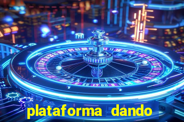 plataforma dando bonus de cadastro