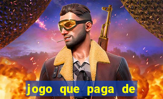 jogo que paga de verdade no pix sem depositar nada