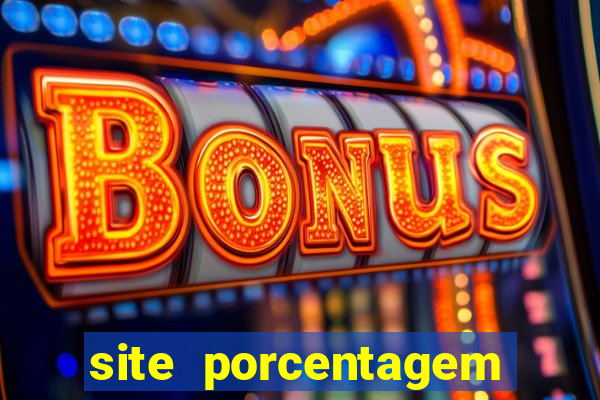 site porcentagem slots pg