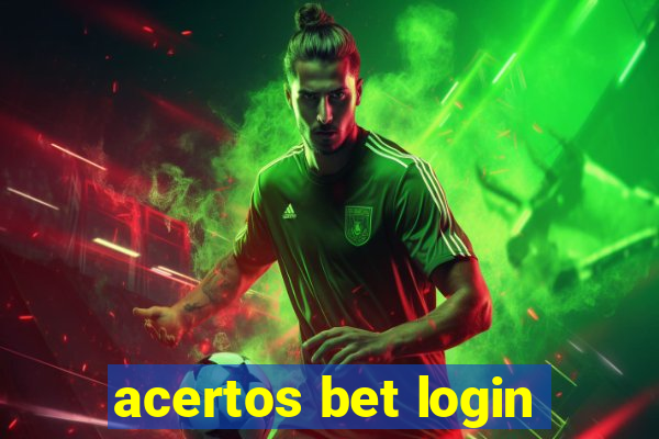 acertos bet login