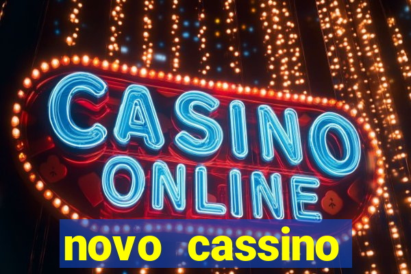 novo cassino pagando no cadastro