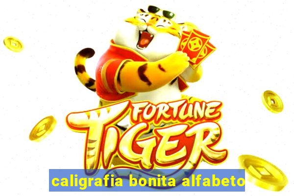 caligrafia bonita alfabeto