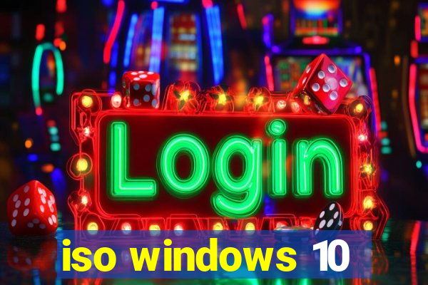 iso windows 10