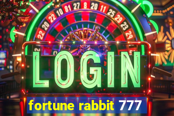 fortune rabbit 777