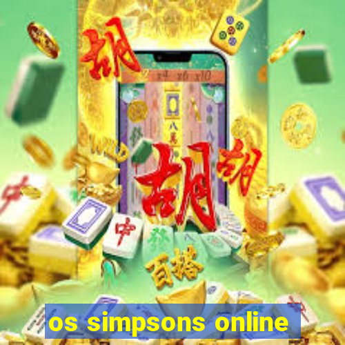 os simpsons online