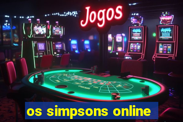 os simpsons online