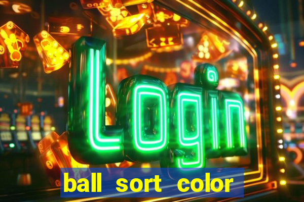 ball sort color water puzzle