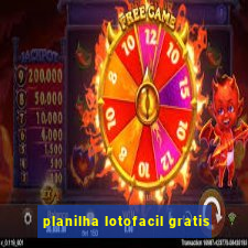 planilha lotofacil gratis