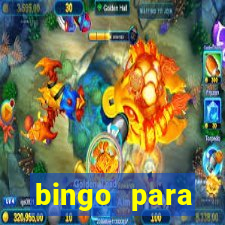 bingo para despedida de solteira para imprimir