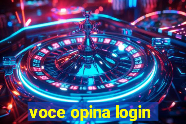 voce opina login