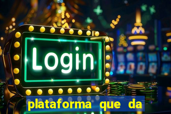 plataforma que da para depositar 1 real