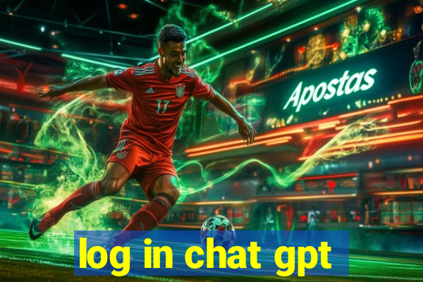 log in chat gpt